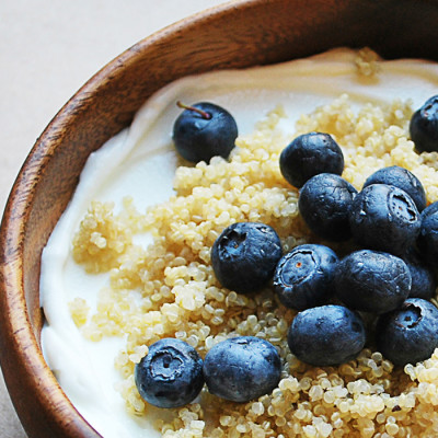 Blueberry Quinoa Parfait