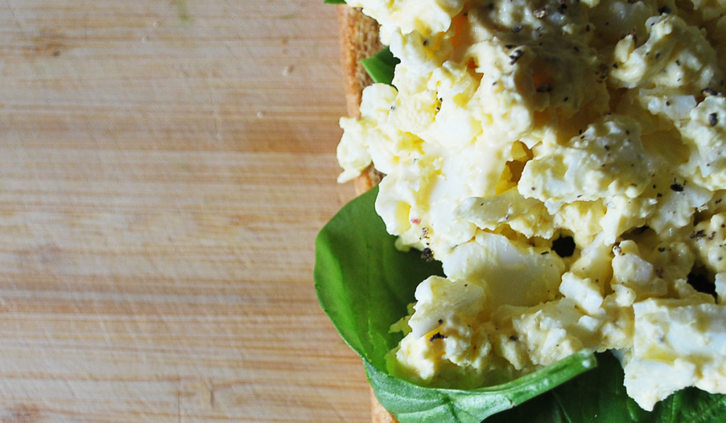 siggi's Icelandic-style yogurt: skyr - Egg Salad Sandwich