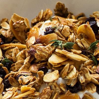 Honey & Thyme Granola