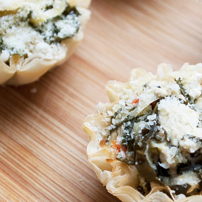 Kale & Artichoke Bites