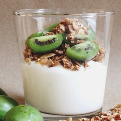 Kiwi Berry Granola Parfait