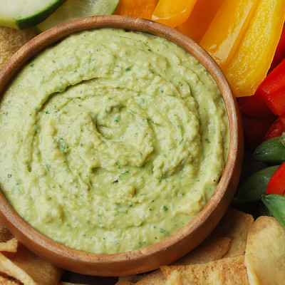 Lemon Kale Hummus