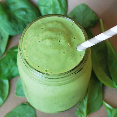 Tropical Green Protein Smoothie