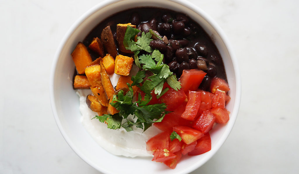 siggi's Icelandic-style yogurt: skyr - Sweet Potato & Black Bean Bowl