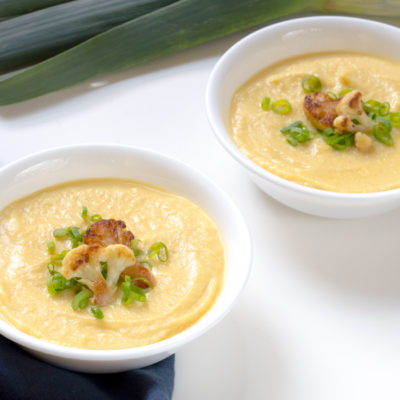 Potage au chou-fleur