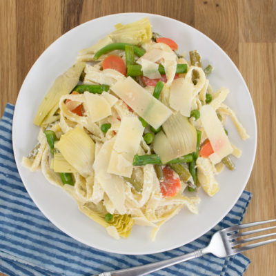 spring vegetable pasta primavera